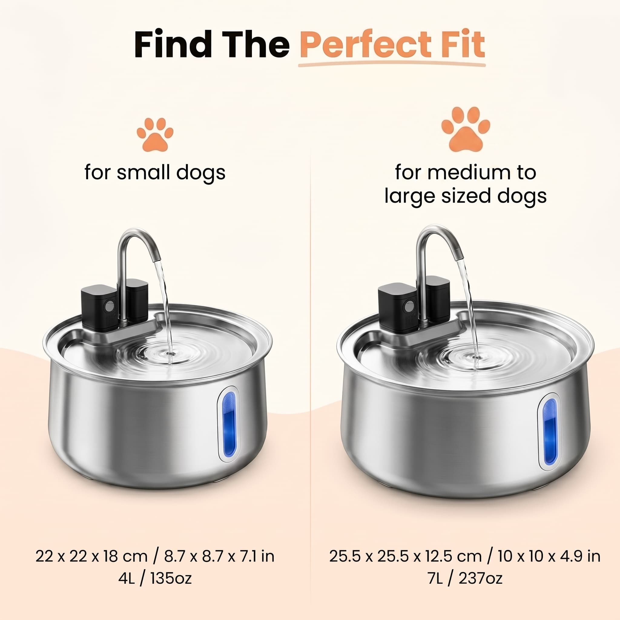 PureFlow™ Pet Water Fountain Health Bundle — view 4